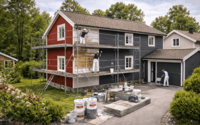 Behöver man bygglov när man ska byta färg på huset?